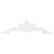Ekena Millwork Vanguard Architectural Grade PVC Gable Bracket, 84"W x 21"H x 6"D x 6"F, 6/12 Pitch GBP084X21X0606VAN00 - alternate 4